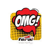 feralgr omg carcare feral carcareproducts Sticker