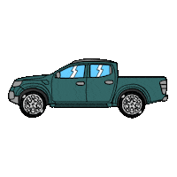 Pick Up Car Sticker by Xhost Chile