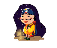 happy christmas Sticker by Mister Aladin