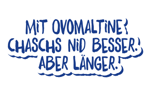 Text Slogan Sticker by Ovomaltine