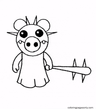 Piggy Coloring GIF by Chromabook