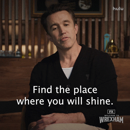 Where You Belong Rob Mcelhenney GIF by Welcome to Wrexham