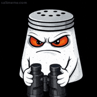 Chaos Binoculars GIF by SALT