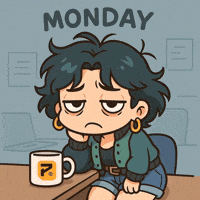 Tired Monday GIF by Persona