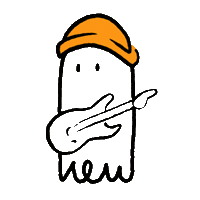 Netflix Ghost Sticker