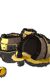 Party Pixel Sticker by pirate sheep