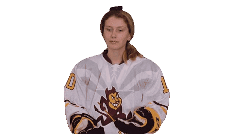 Ice Hockey Asu Sticker by ASUWomensHockey