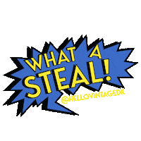 shopping steal Sticker by HELLO VINTAGE