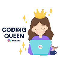 shecodesio swipe up computer congrats congratulations Sticker