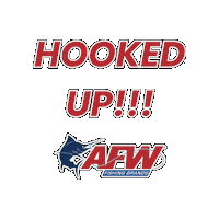 Fish Catch Of The Day Sticker by AFW Fishing Brands