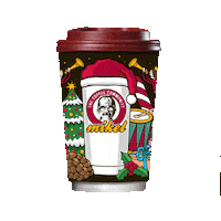 Christmas Xmasdrink Sticker by Mikel Coffee Company