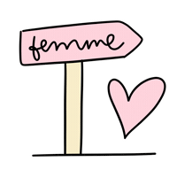 Femmeninas Sticker by Loja Criare