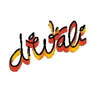 Orange India Sticker by Keva Epale