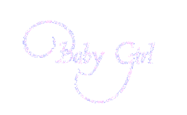 baby girl STICKER