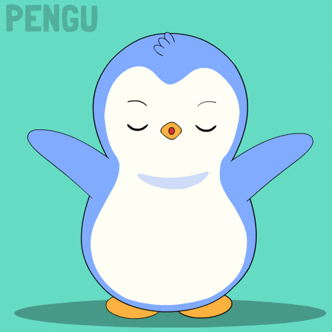 Breathe Inner Peace GIF by Pudgy Penguins