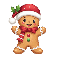 Gingerbread Cookie Sticker