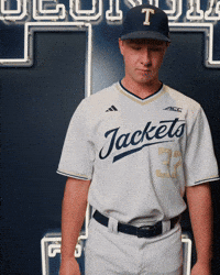 Georgia Tech Baseball GIF by Georgia Tech Yellow Jackets