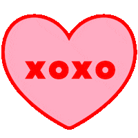 Heart Xoxo Sticker by Glamour