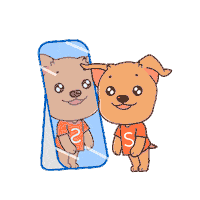 Dog Getting Ready Sticker by Shopee Brasil