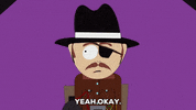 cowboy talking GIF by South Park 