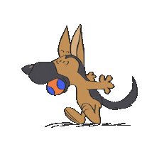 German Shepard What Sticker