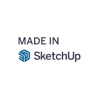 SketchUp design 3d draw create Sticker