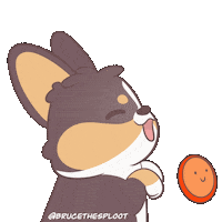 Jump Puppy Sticker