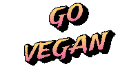Go Vegan Cruelty Free Sticker by Aquafaba Test Kitchen