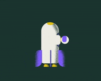 lusikimza loop space flying ship GIF