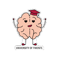 Student Study Sticker by University of Twente
