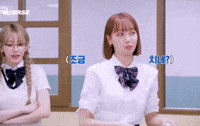 Kimchaewon Huhyunjin GIF