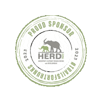 World Elephant Day Stamp Sticker by HERD Elephant Orphanage