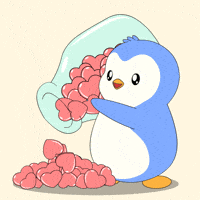 I Love You Kiss GIF by Pudgy Penguins