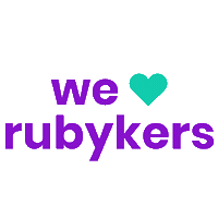 Rubykers Sticker by Dark Rubyk