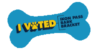 I Voted Sticker by ikonpass