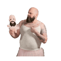 Confused Fathers Day Sticker by Stichting TuTu