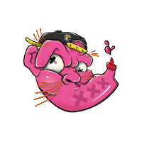 Burger Sauce Sticker by ABERDAM