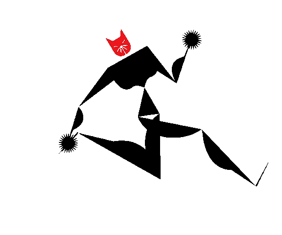 galattico giphyupload cat animation run Sticker