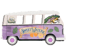 Gone Fishing Beer Sticker by SweetWater Brewing Company