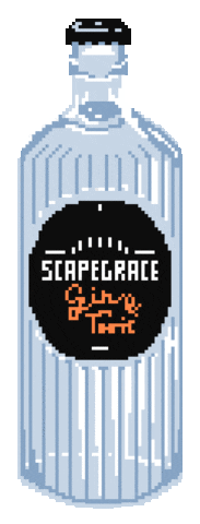 New Zealand Cheers Sticker by Scapegrace Gin