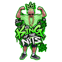 nit-nit king nit nitnit king of the nits Sticker