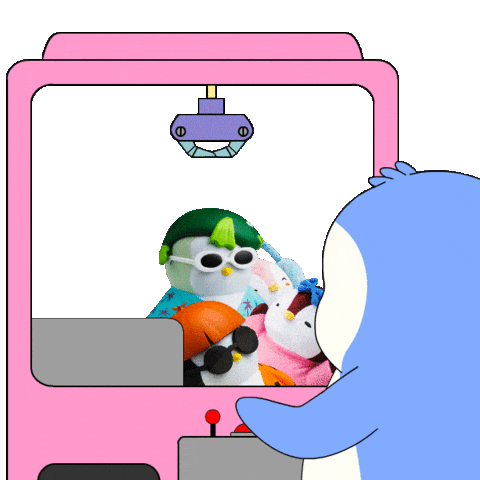 Arcade Penguin Sticker by Pudgy Penguins