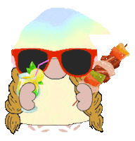 Spring Break Summer Sticker