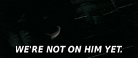 Were Not On Him Yet GIF