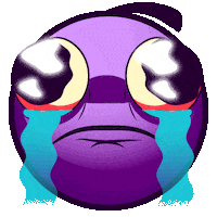 Cry Emote Sticker