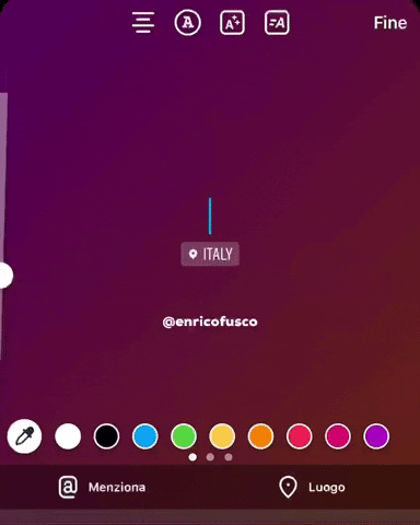 enricofusco enricofusco colore luogo personalizzato GIF