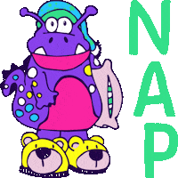 Sleepy Good Night My Love Sticker by MCD Studio