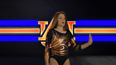 gymnastics pop and lock GIF by Auburn Tigers