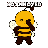 No Way Ugh Sticker by Plan Bee Studios