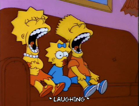 Season 3 Laughing GIF by The Simpsons